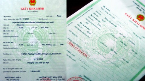 ​Có thể bị phạt khi đăng kí khai sinh muộn