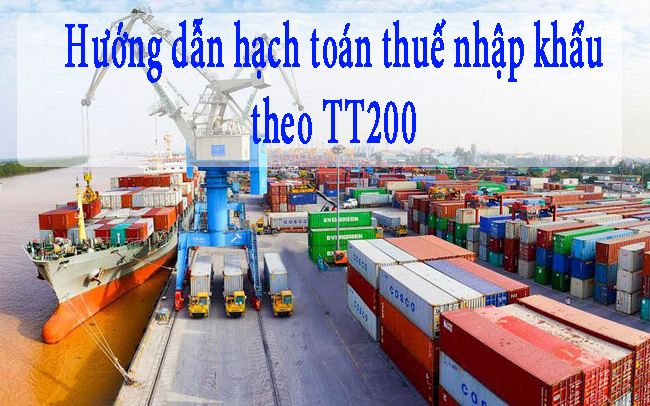 Hạch toán thuế nhập khẩu