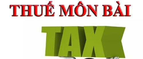 những trường hợp miễn thuế môn bài