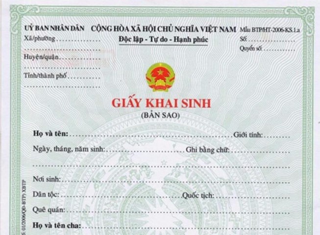 ​Thời hạn bản sao giấy khai sinh