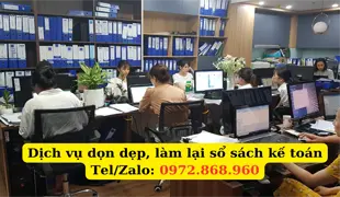 Dịch vụ dọn dẹp sổ sách kế toán tại Bắc Ninh