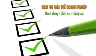Giải thể công ty, chi nhánh, vpdd tại quận Thanh Xuân