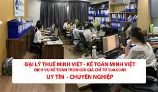 Dịch vụ kế toán thuế trọn gói uy tín cho doanh nghiệp